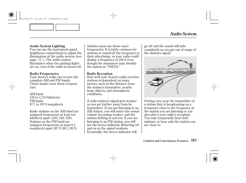 Audio system | Acura 2002 MDX - Owner's Manual User Manual | Page 161 / 372