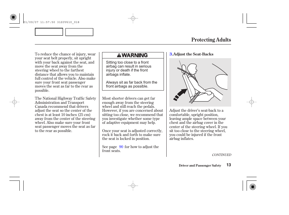 Protecting adults | Acura 2002 MDX - Owner's Manual User Manual | Page 17 / 372