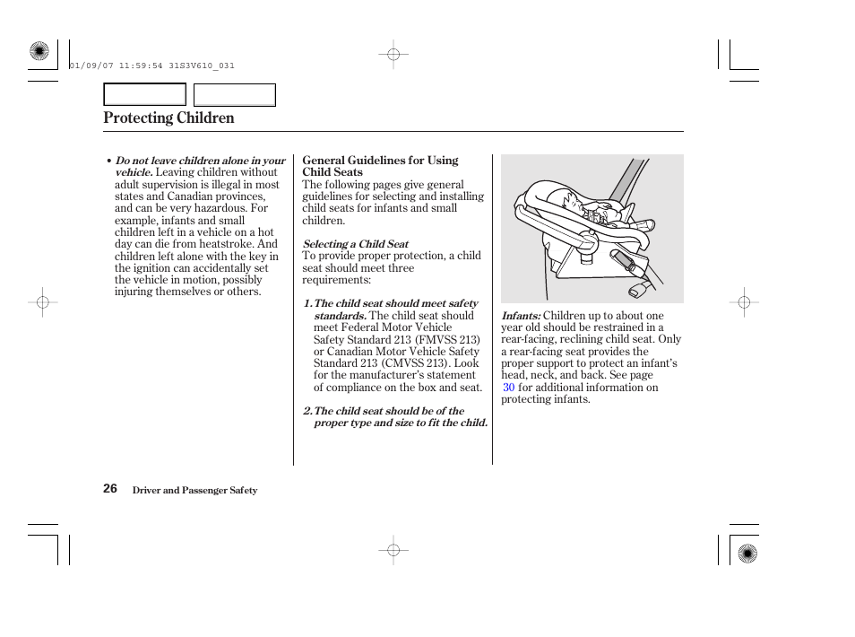 Protecting children | Acura 2002 MDX - Owner's Manual User Manual | Page 30 / 372
