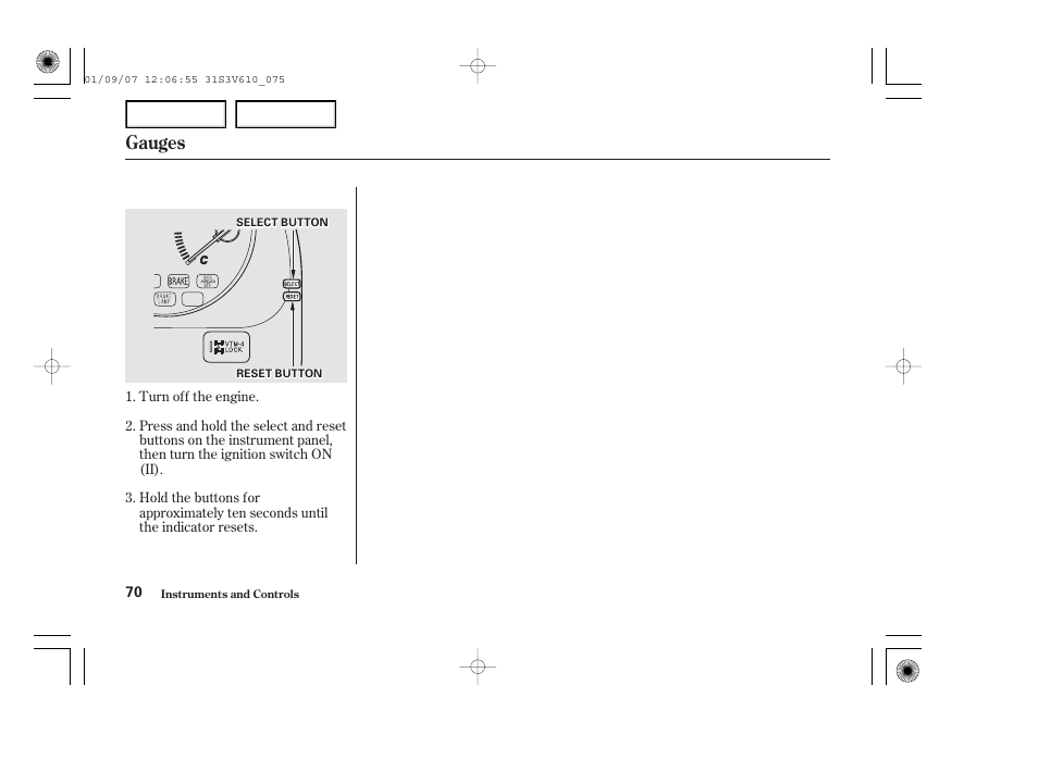 Gauges | Acura 2002 MDX - Owner's Manual User Manual | Page 74 / 372