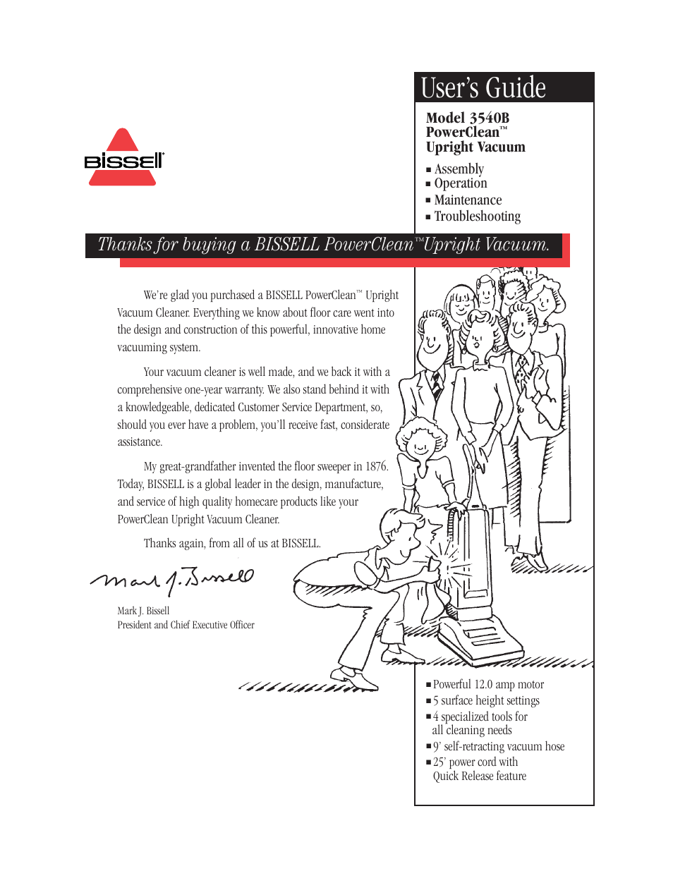 Bissell 3540B User Manual | 13 pages