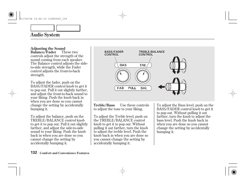 Audio system | Acura 2002 RL - Owner's Manual User Manual | Page 135 / 343
