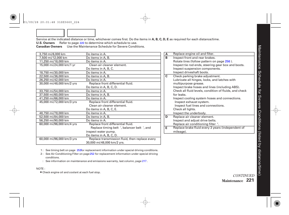 Acura 2002 RL - Owner's Manual User Manual | Page 224 / 343