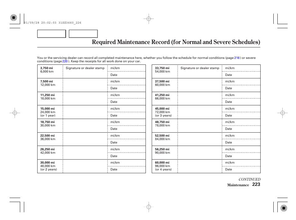 Acura 2002 RL - Owner's Manual User Manual | Page 226 / 343