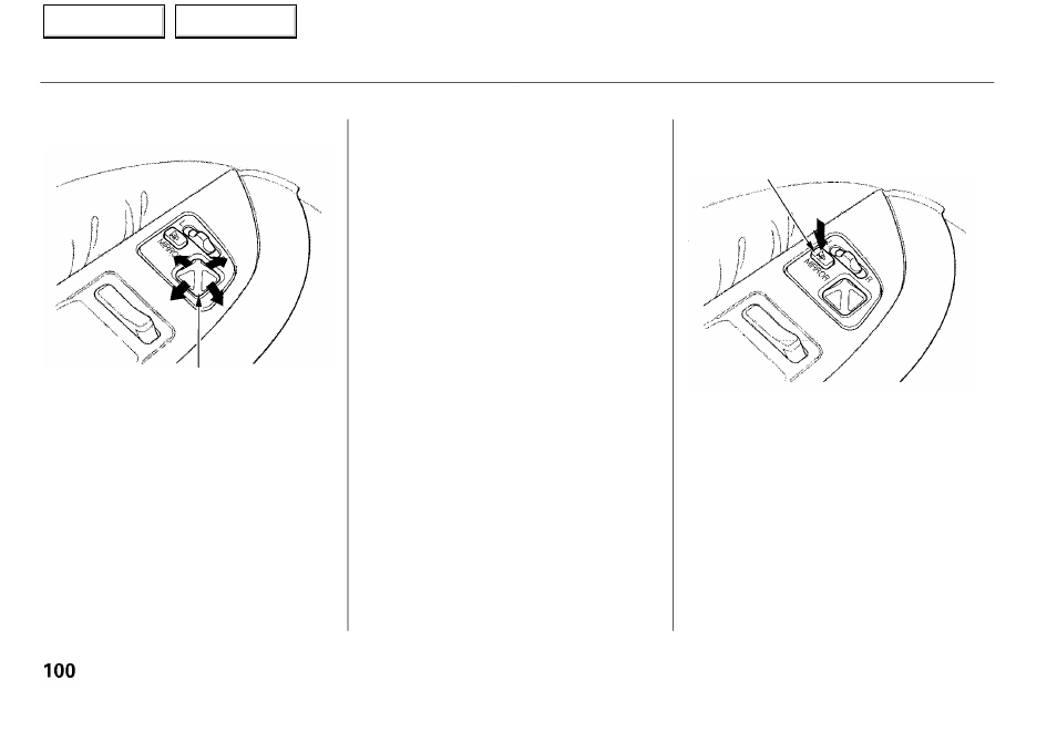 Mirrors | Acura 2001 RL - Owner's Manual User Manual | Page 103 / 333