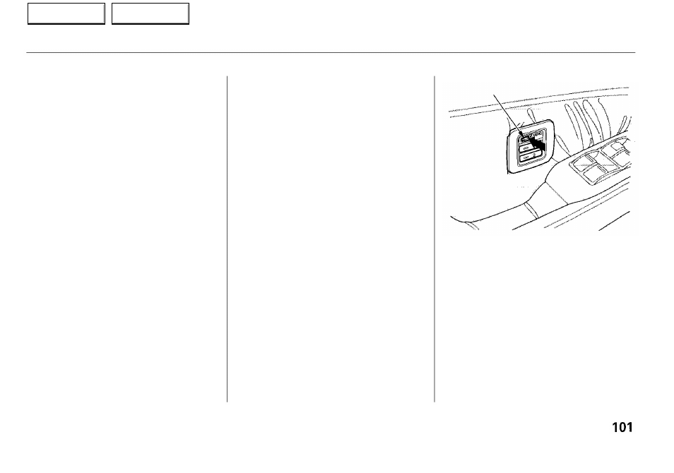 Acura 2001 RL - Owner's Manual User Manual | Page 104 / 333