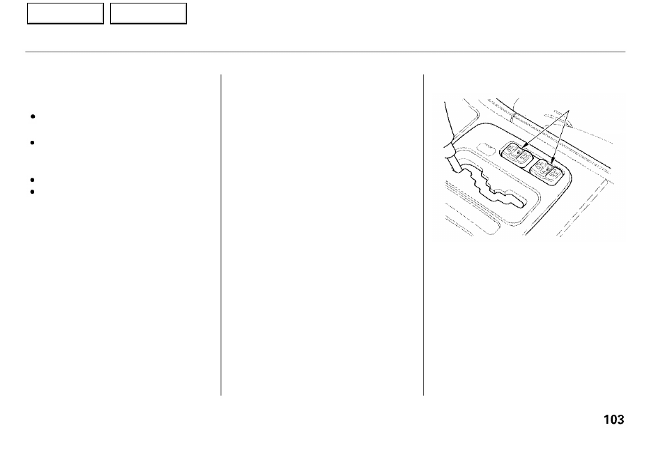 Acura 2001 RL - Owner's Manual User Manual | Page 106 / 333