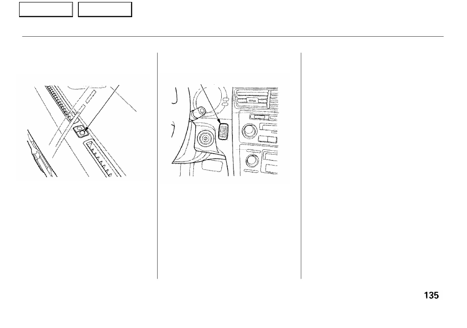 Climate control system | Acura 2001 RL - Owner's Manual User Manual | Page 138 / 333