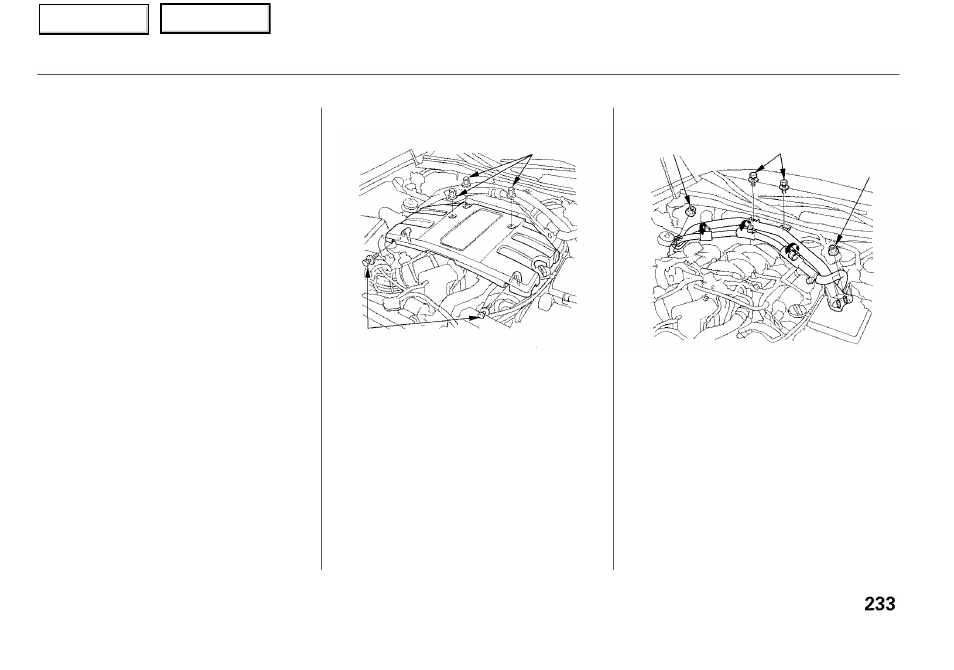 Spark plugs | Acura 2001 RL - Owner's Manual User Manual | Page 236 / 333