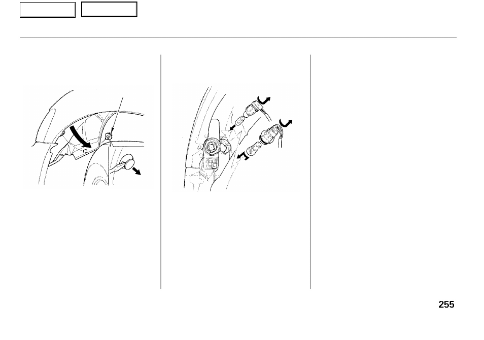 Lights | Acura 2001 RL - Owner's Manual User Manual | Page 258 / 333