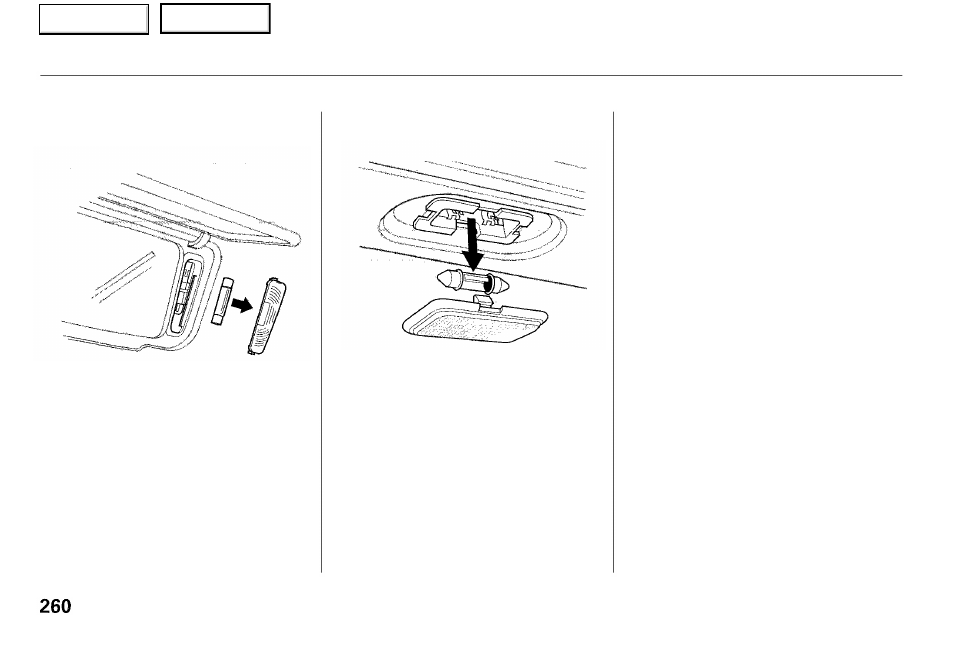 Lights | Acura 2001 RL - Owner's Manual User Manual | Page 263 / 333