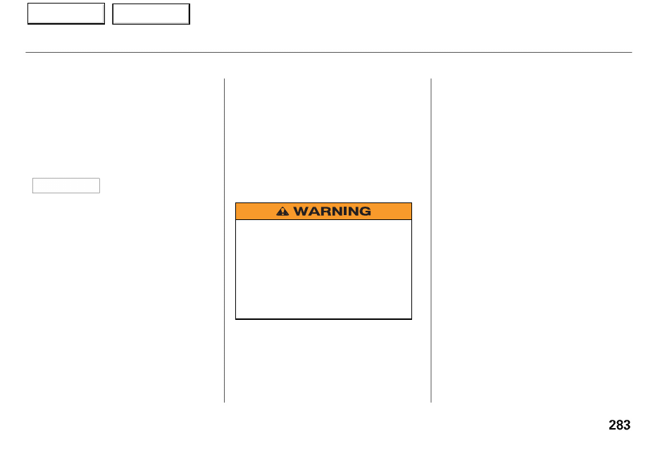 If your engine overheats | Acura 2001 RL - Owner's Manual User Manual | Page 286 / 333