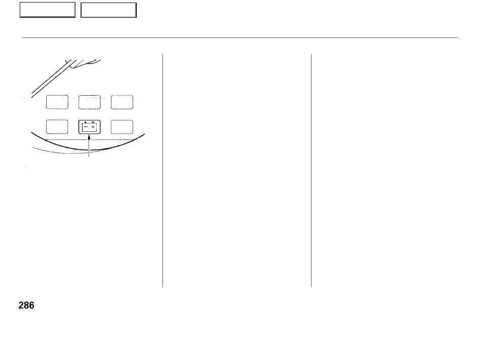 Charging system indicator | Acura 2001 RL - Owner's Manual User Manual | Page 289 / 333