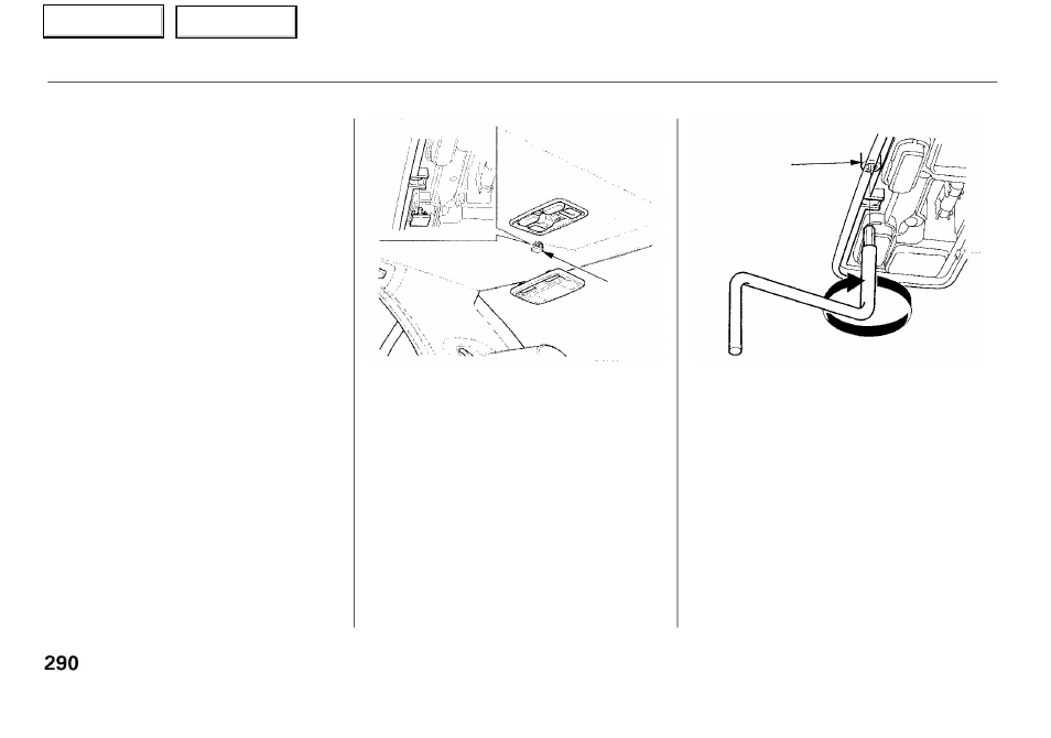 Closing the moonroof | Acura 2001 RL - Owner's Manual User Manual | Page 293 / 333