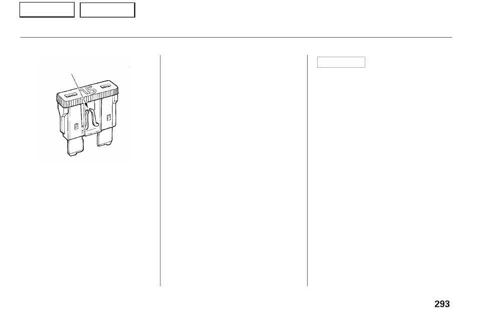 Fuses, Notice | Acura 2001 RL - Owner's Manual User Manual | Page 296 / 333