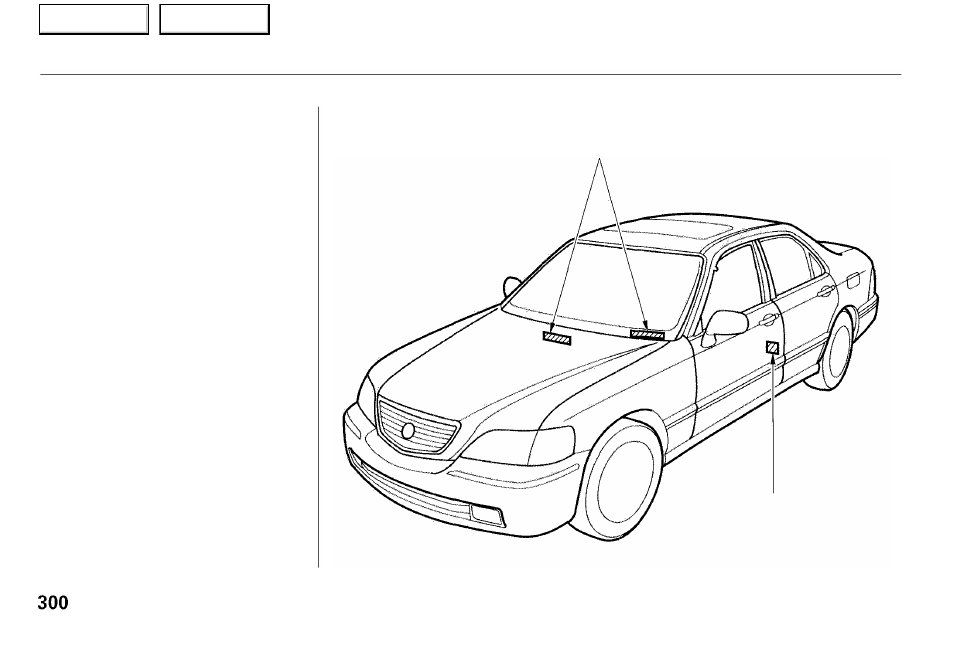 Identification numbers | Acura 2001 RL - Owner's Manual User Manual | Page 303 / 333