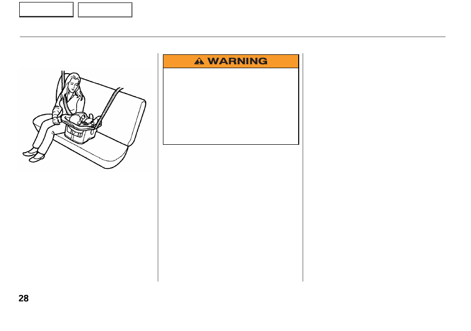 Protecting children | Acura 2001 RL - Owner's Manual User Manual | Page 31 / 333