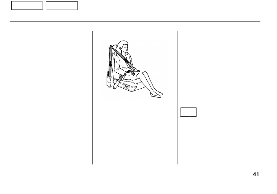 Additional information about your seat belts | Acura 2001 RL - Owner's Manual User Manual | Page 44 / 333