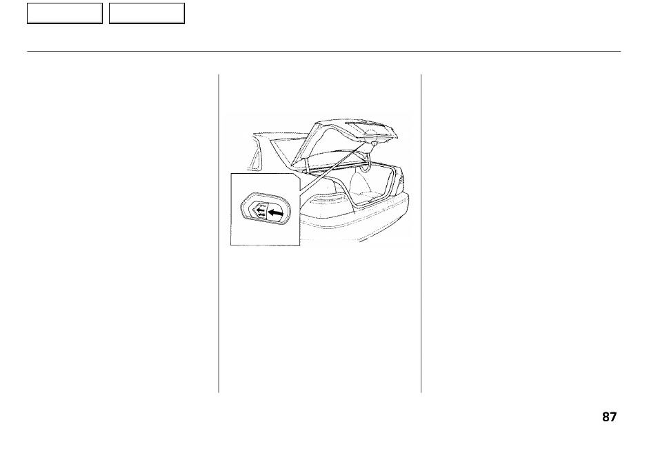 Keys and locks | Acura 2001 RL - Owner's Manual User Manual | Page 90 / 333