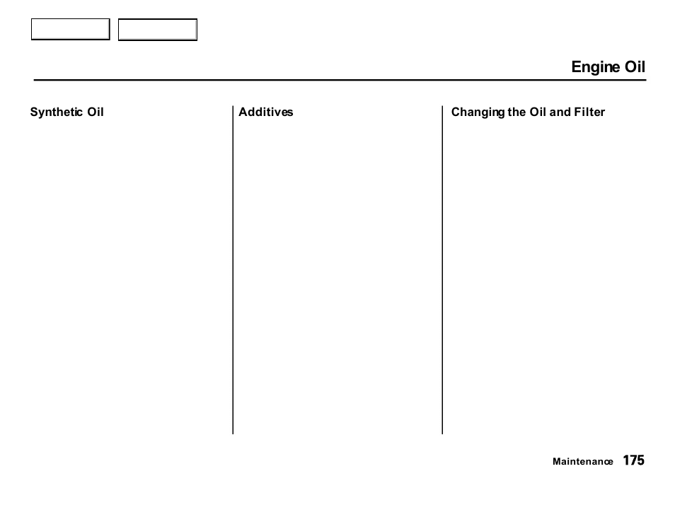 Engine oil | Acura 2001 Integra Hatchback - Owner's Manual User Manual | Page 178 / 285