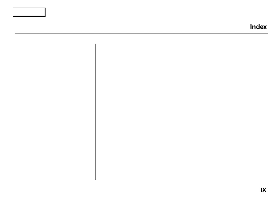 Index | Acura 2001 Integra Hatchback - Owner's Manual User Manual | Page 284 / 285