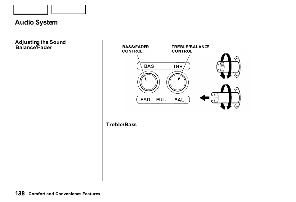 Audio system | Acura 2000 RL - Owner's Manual User Manual | Page 141 / 330