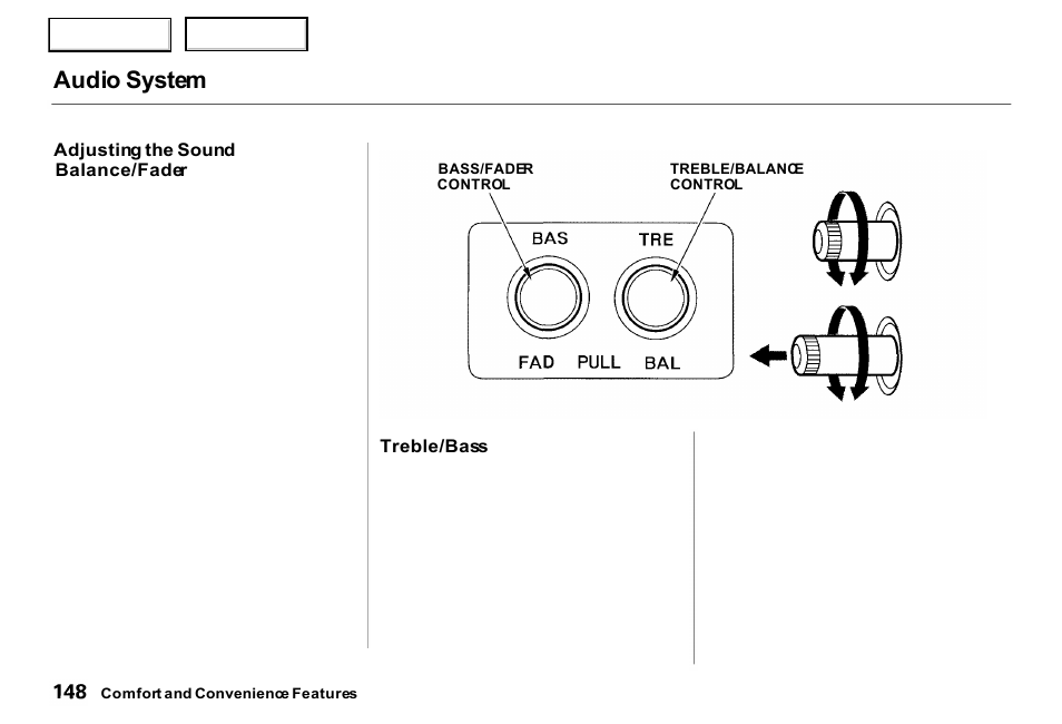 Audio system | Acura 2000 RL - Owner's Manual User Manual | Page 151 / 330