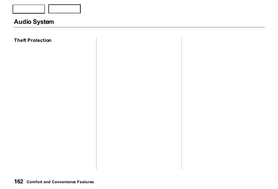 Audio system | Acura 2000 RL - Owner's Manual User Manual | Page 165 / 330