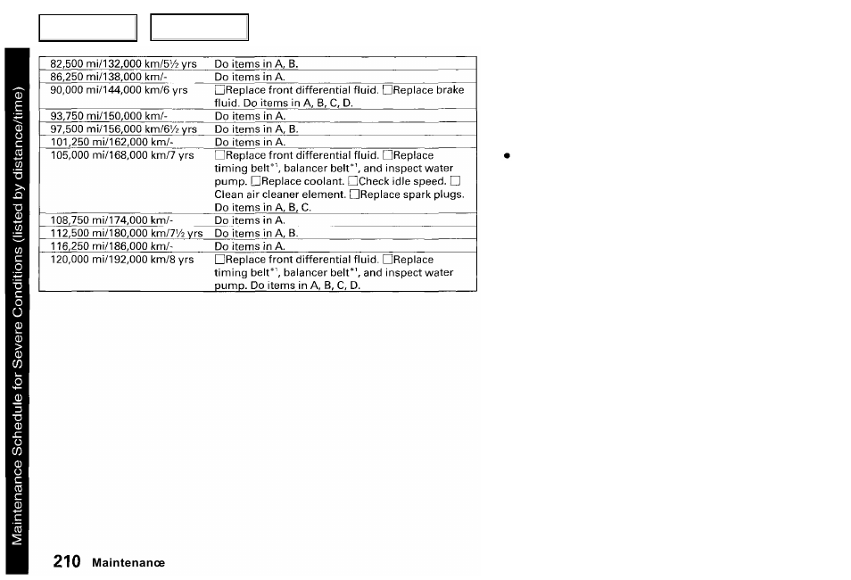 Acura 2000 RL - Owner's Manual User Manual | Page 213 / 330