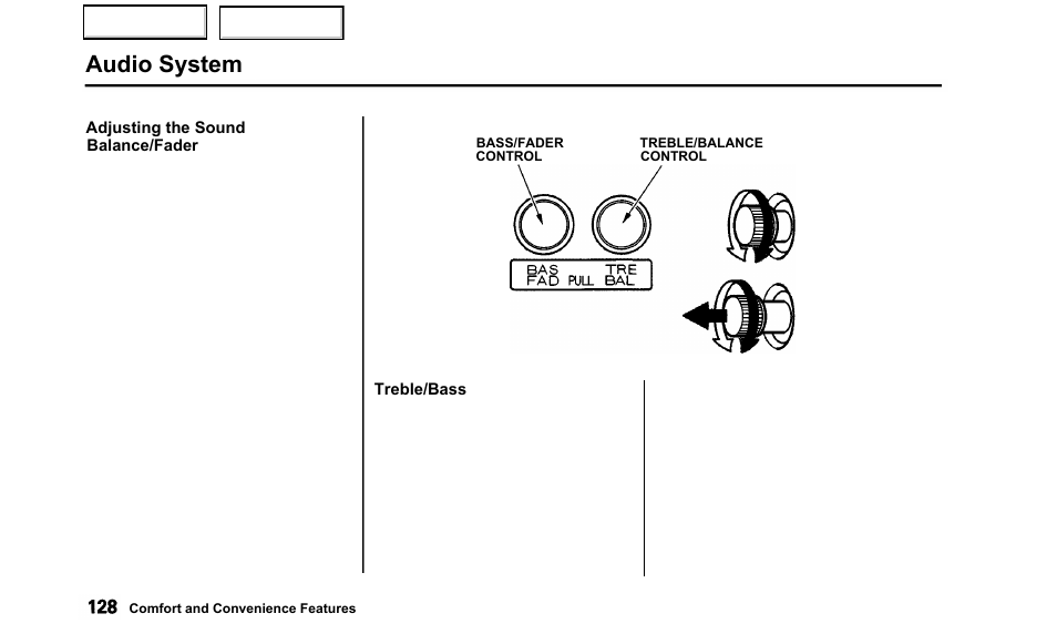 Audio system | Acura 2000 TL - Owner's Manual User Manual | Page 131 / 311