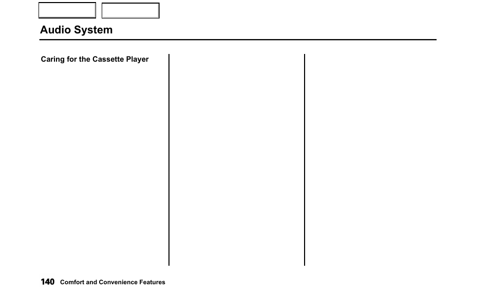 Audio system | Acura 2000 TL - Owner's Manual User Manual | Page 143 / 311