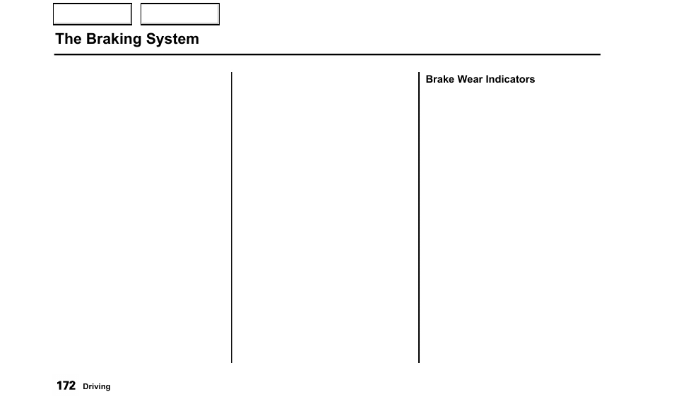 The braking system | Acura 2000 TL - Owner's Manual User Manual | Page 175 / 311