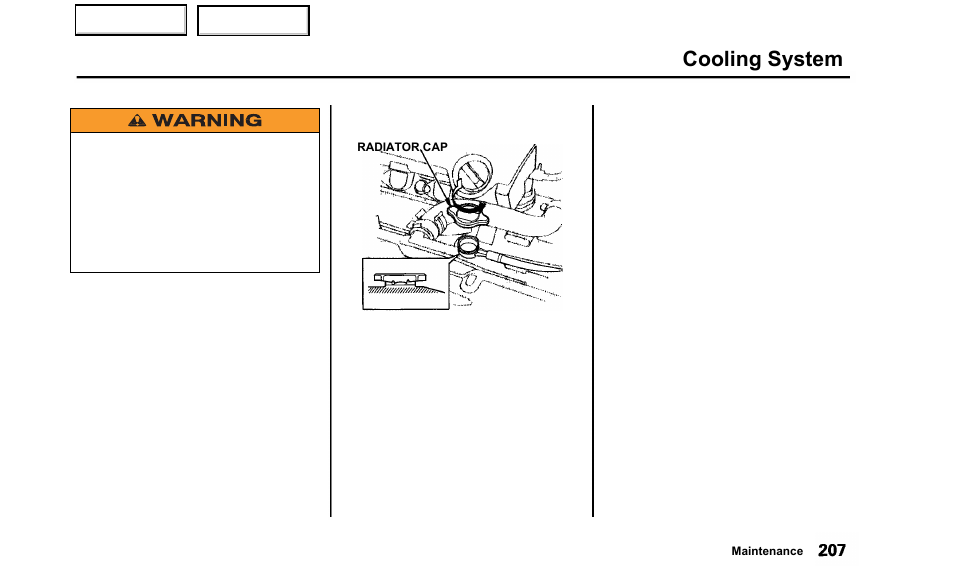 Cooling system | Acura 2000 TL - Owner's Manual User Manual | Page 210 / 311