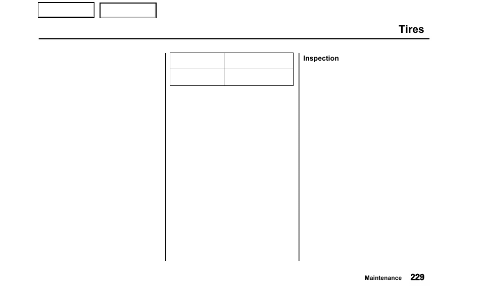 Tires | Acura 2000 TL - Owner's Manual User Manual | Page 232 / 311