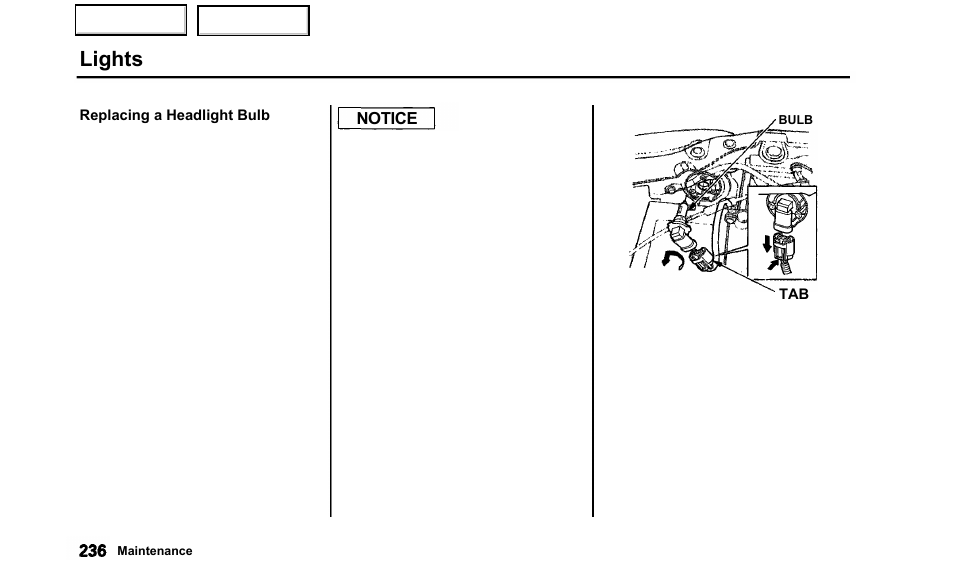 Lights | Acura 2000 TL - Owner's Manual User Manual | Page 239 / 311
