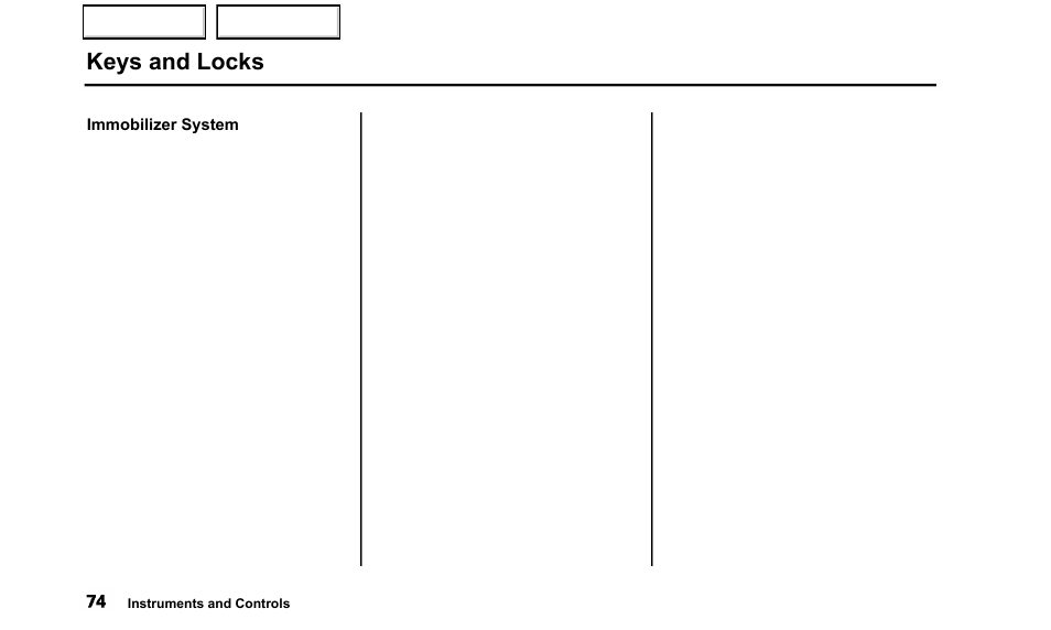 Keys and locks | Acura 2000 TL - Owner's Manual User Manual | Page 77 / 311