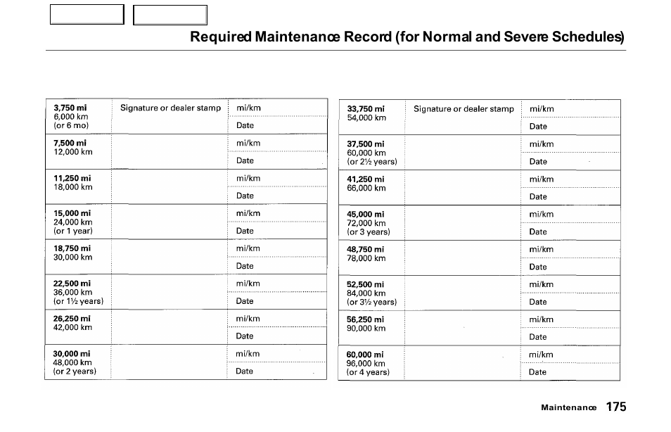 Acura 2000 NSX - Owner's Manual User Manual | Page 178 / 304