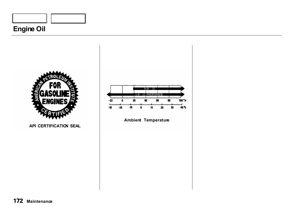 Engine oil | Acura 2000 Integra Hatchback - Owner's Manual User Manual | Page 175 / 279