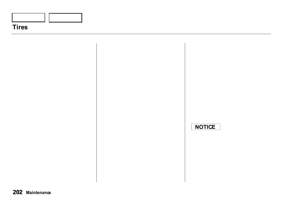 Tires | Acura 2000 Integra Hatchback - Owner's Manual User Manual | Page 205 / 279