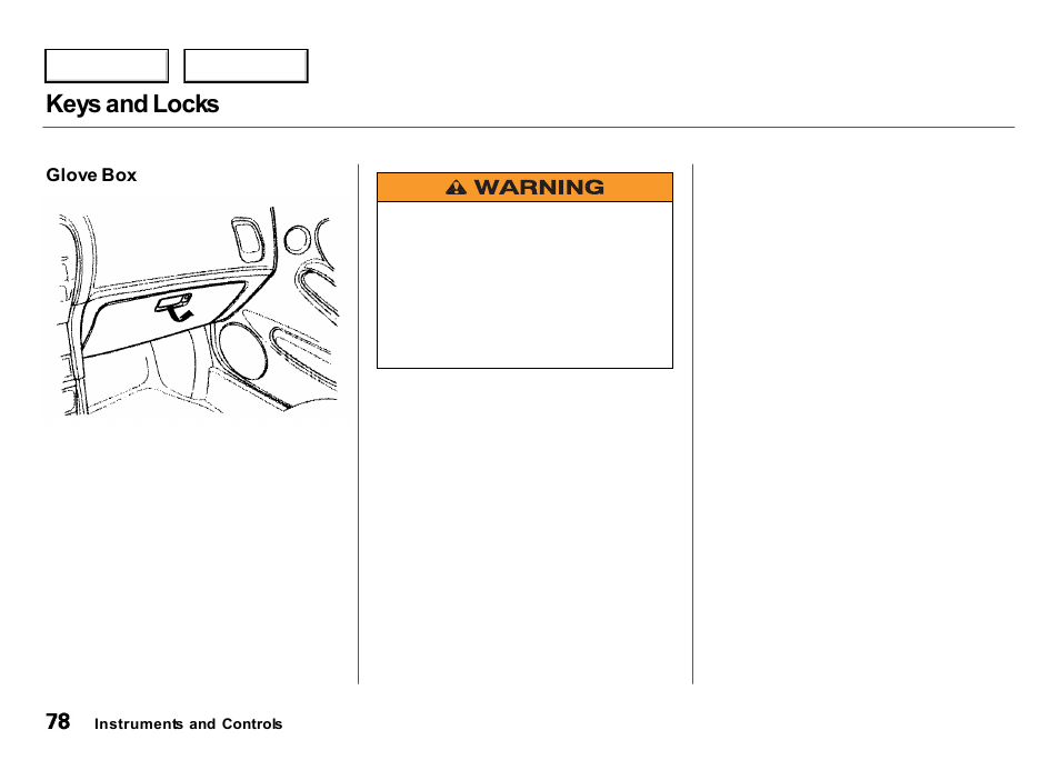 Keys and locks | Acura 2000 Integra Hatchback - Owner's Manual User Manual | Page 81 / 279