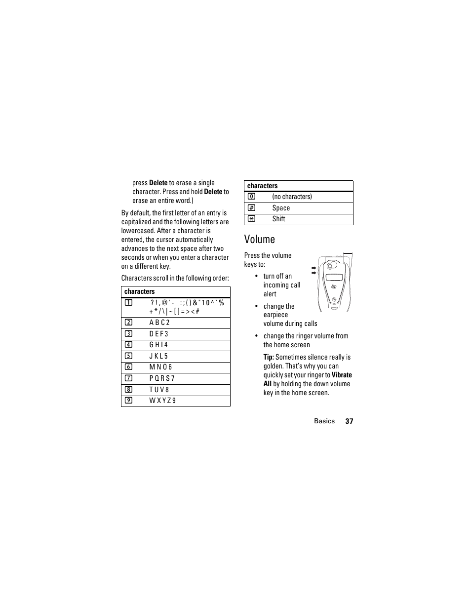 Volume | Boost Mobile i855 User Manual | Page 41 / 84