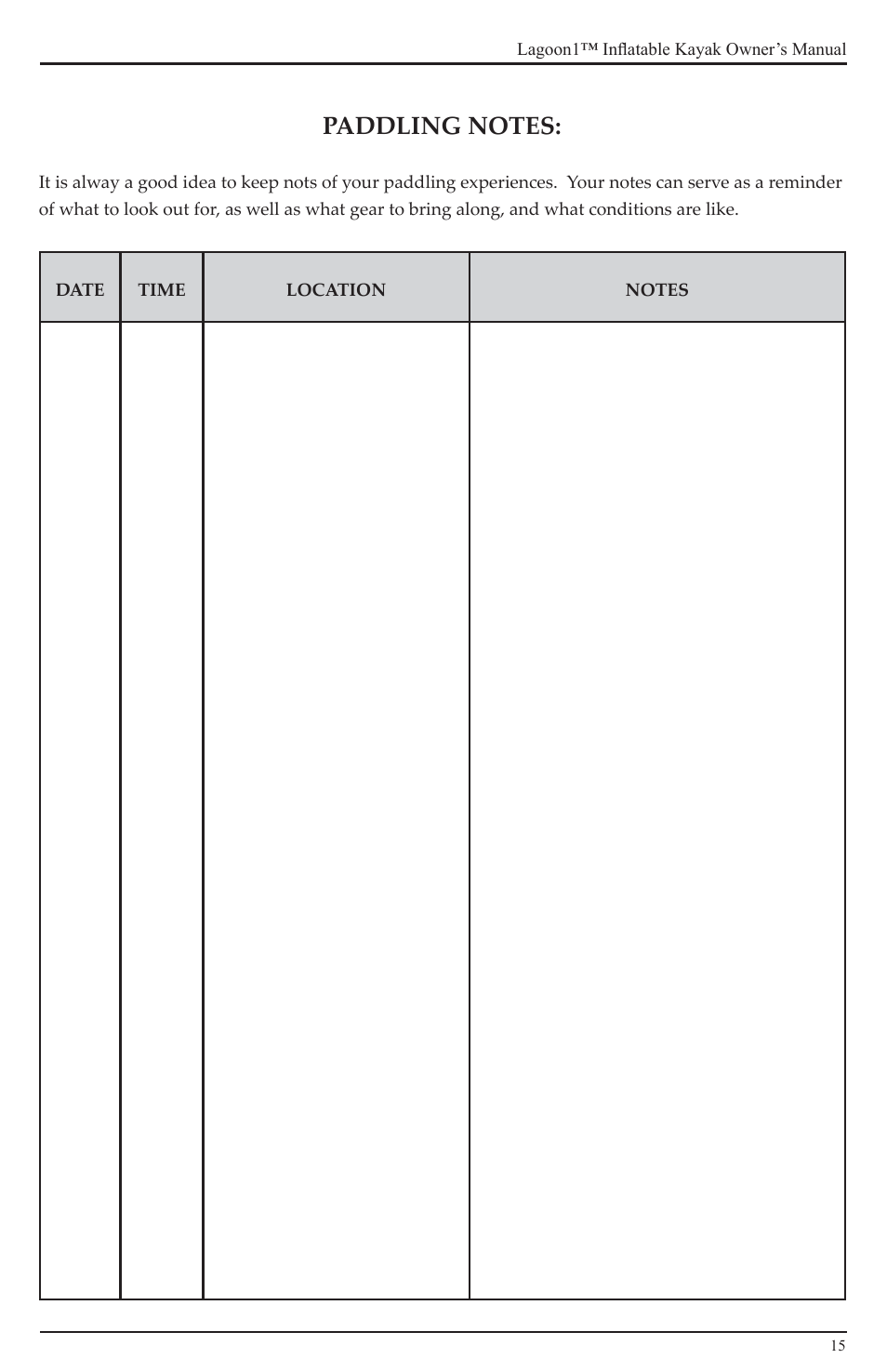 Advanced Elements AE1031 User Manual | Page 15 / 20
