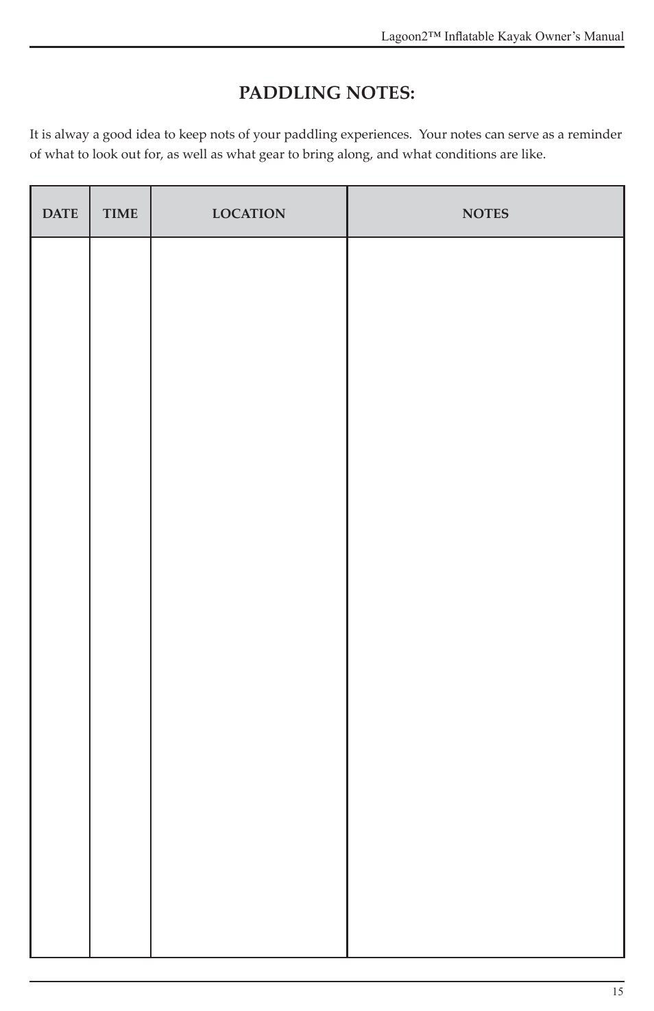 Advanced Elements AE1033 User Manual | Page 15 / 20
