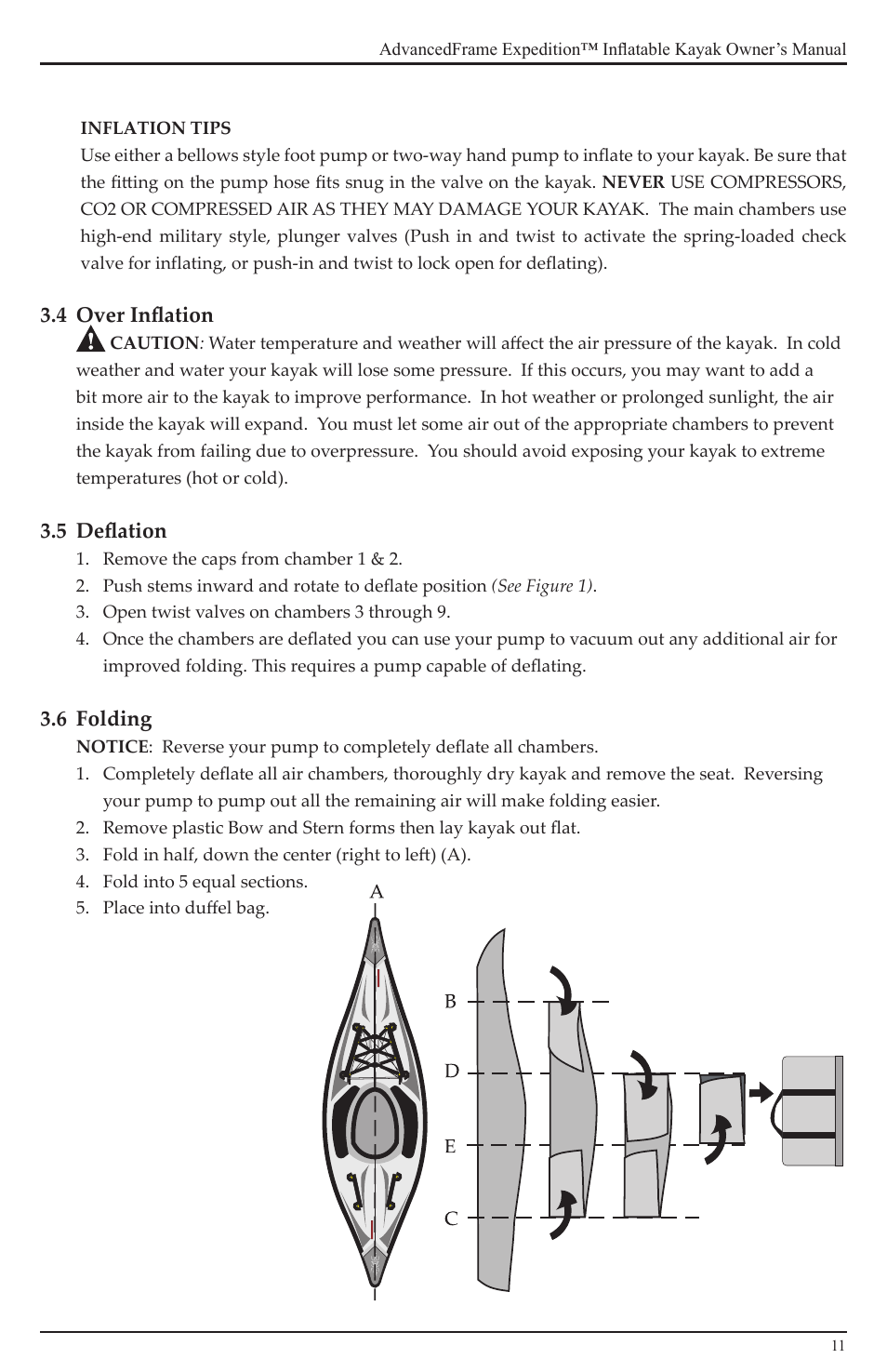 Advanced Elements AE1009 User Manual | Page 11 / 20