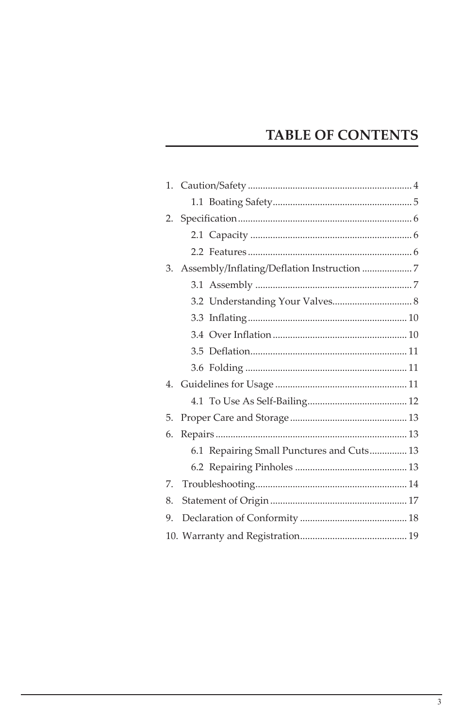 Advanced Elements AE1006 User Manual | Page 3 / 20