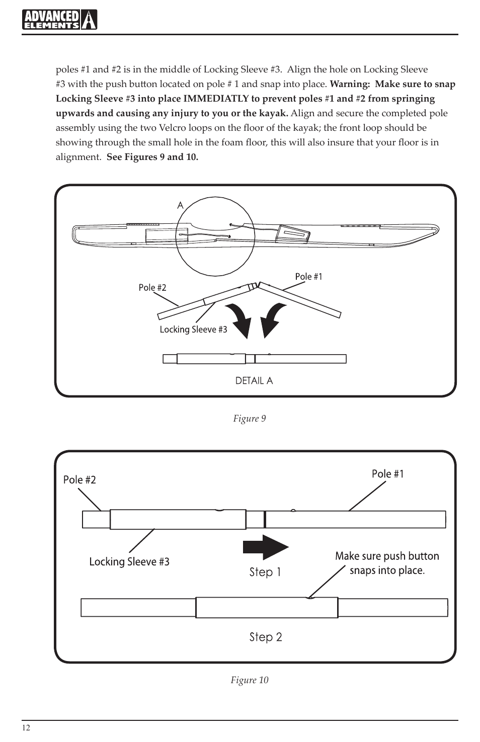 Advanced Elements AE1040 User Manual | Page 12 / 28
