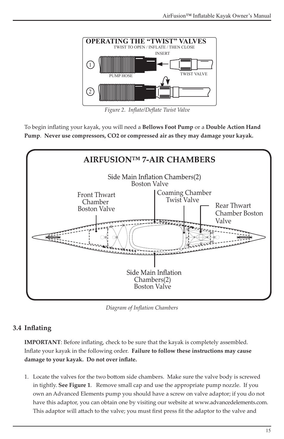 Advanced Elements AE1040 User Manual | Page 15 / 28