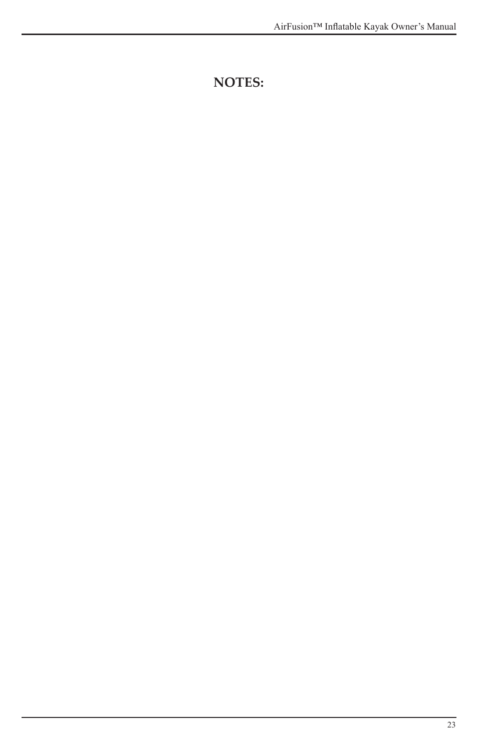 Advanced Elements AE1040 User Manual | Page 23 / 28