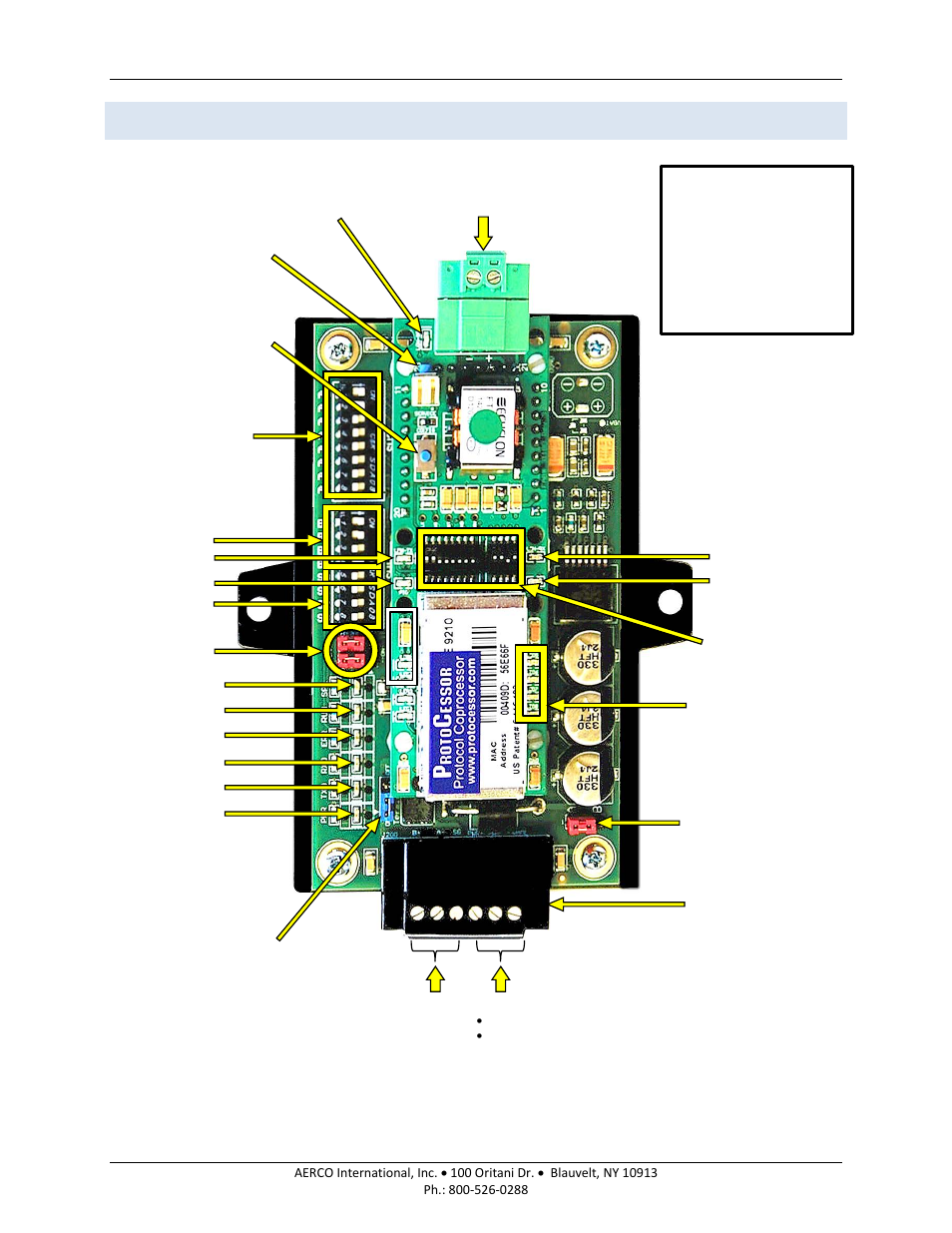 Aerco protonode gateway, Protonode ler | AERCO ProtoNode Gateway Rev 3 (with external LEDs) User Manual | Page 16 / 126