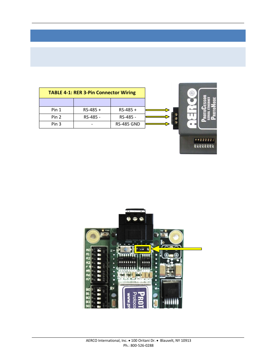 Chapter 4, Aerco protonode gateway | AERCO ProtoNode Gateway Rev 3 (with external LEDs) User Manual | Page 23 / 126